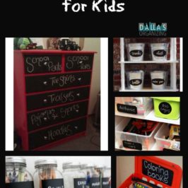 Organizing for Kids